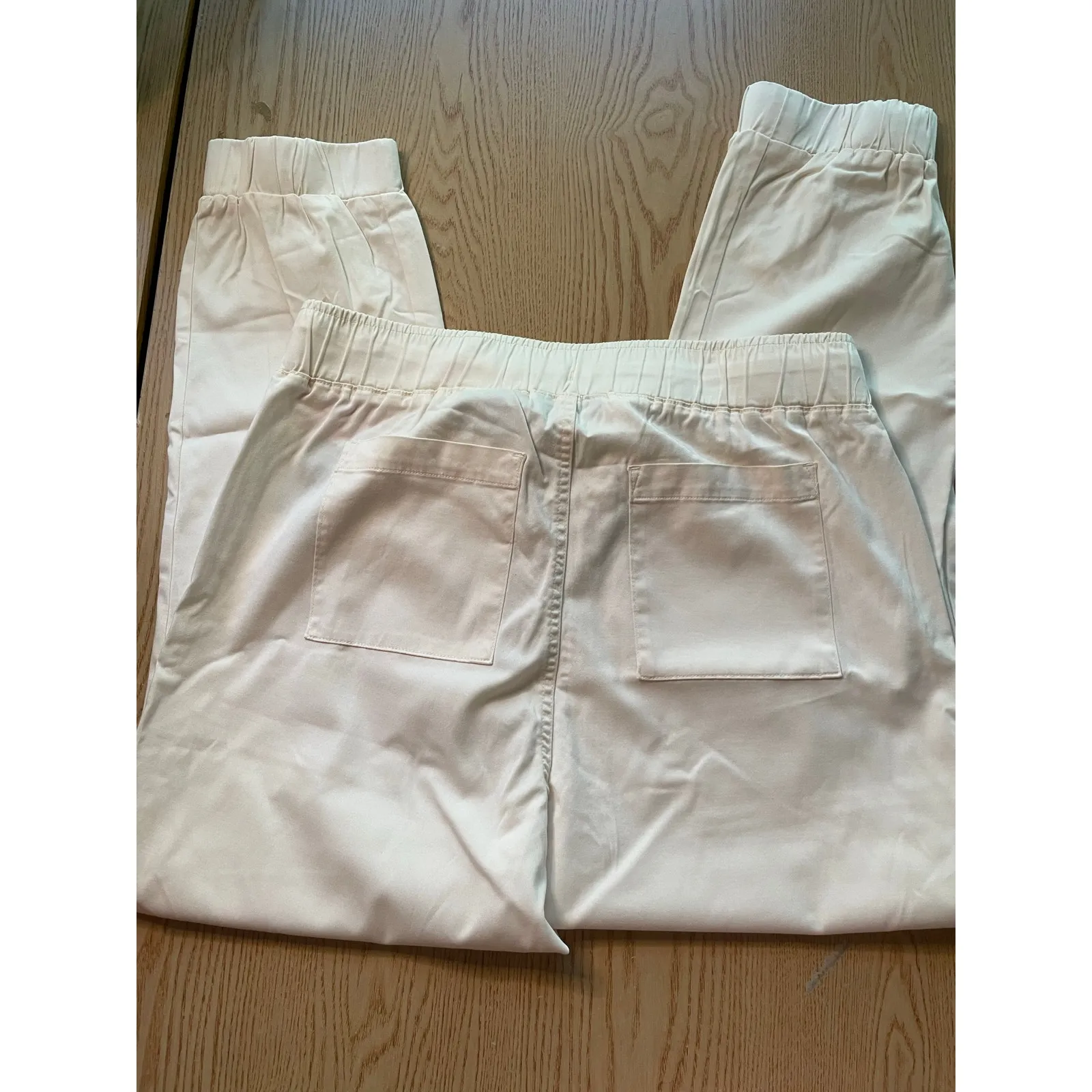 New Womens Buffalo David Britton Soft Tencel Lyocell Pull on Jogger Cream Medium - Image 6