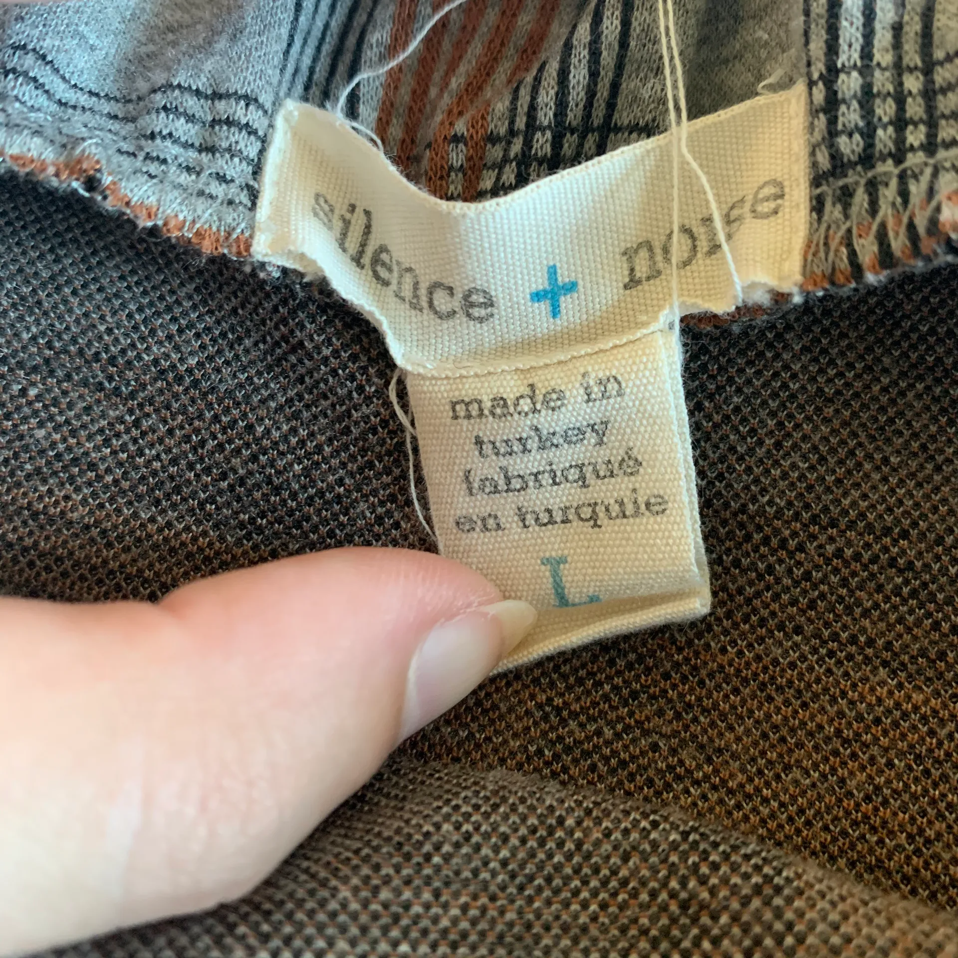 Plaid Tie Detail Wrap Skirt - Image 6