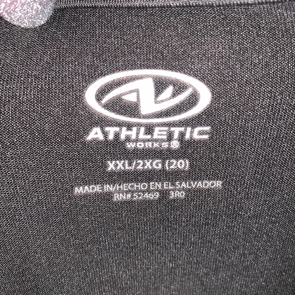 Athletic Works  dark green stretchy long sleeve athletic shirt - Image 5