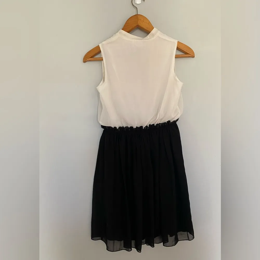 Sweet Storm White and Black Sleeveless Dress Size Small Juniors - Image 4