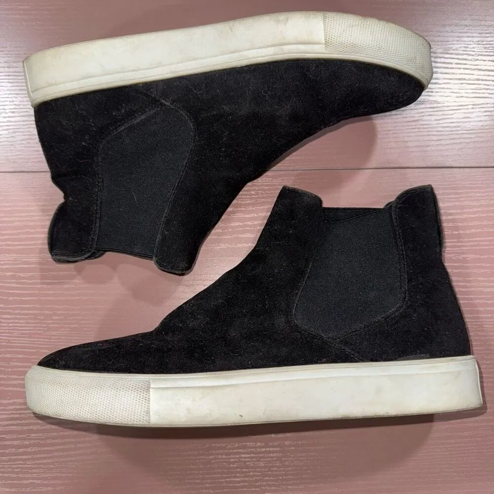 Target Size 8 Black Suede Sneakers - Image 2