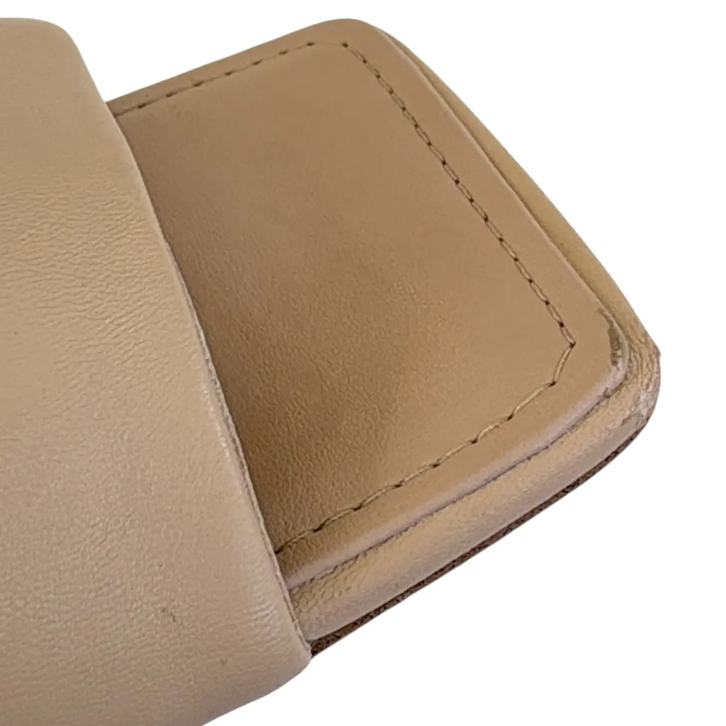 EUC Sam Edelman Leather Carmen Square Toe Flared Heel Sandals Size 9.5 - Image 9