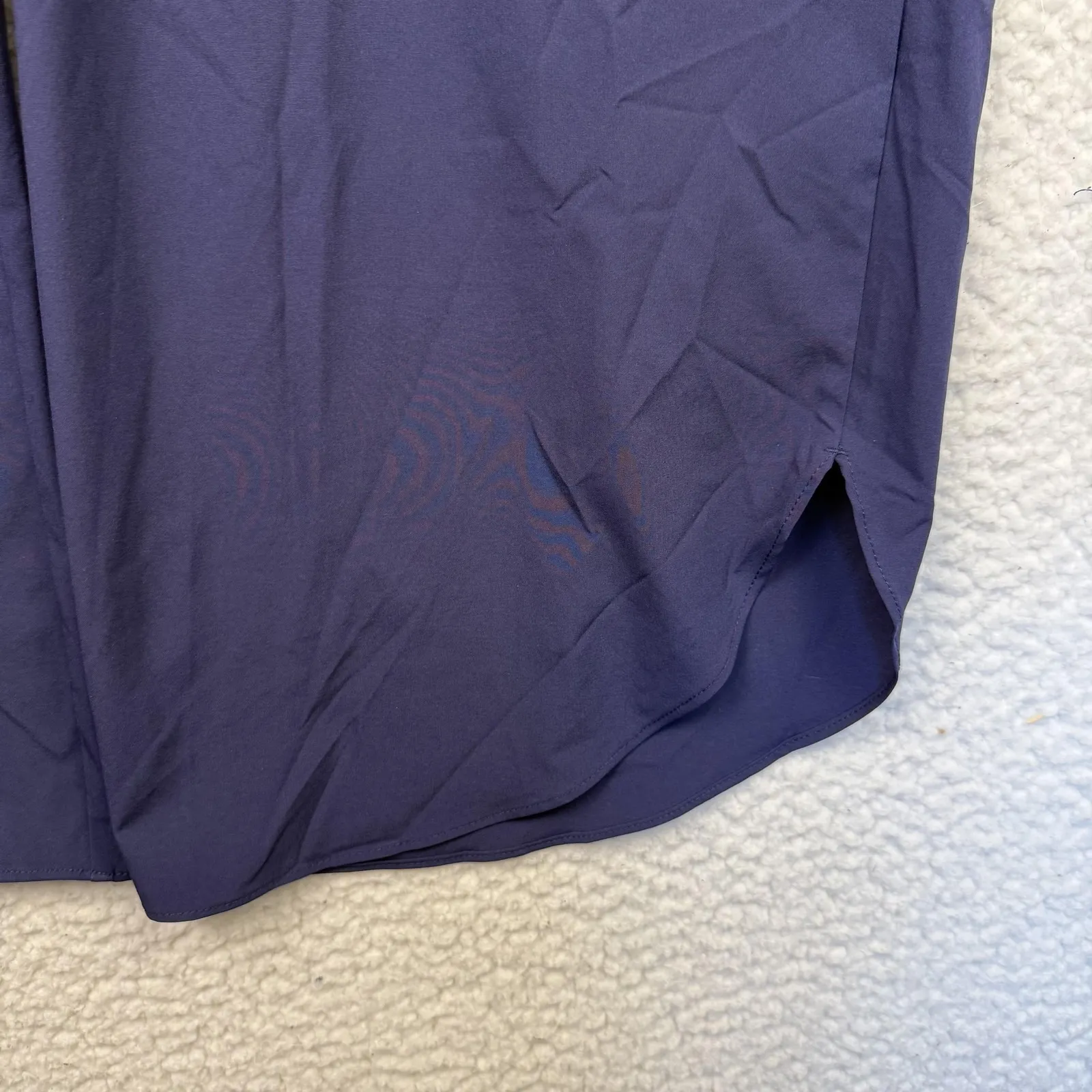 Halara Pants Womens XL Navy Breezeful Lightweight Wide Leg High Rise Pockets - Image 3