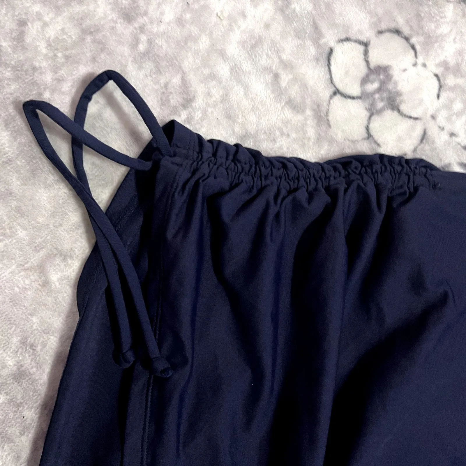 Anne Cole Super High-Waist Shape Control Skirt Bikini Bottom Sz XL - Image 5