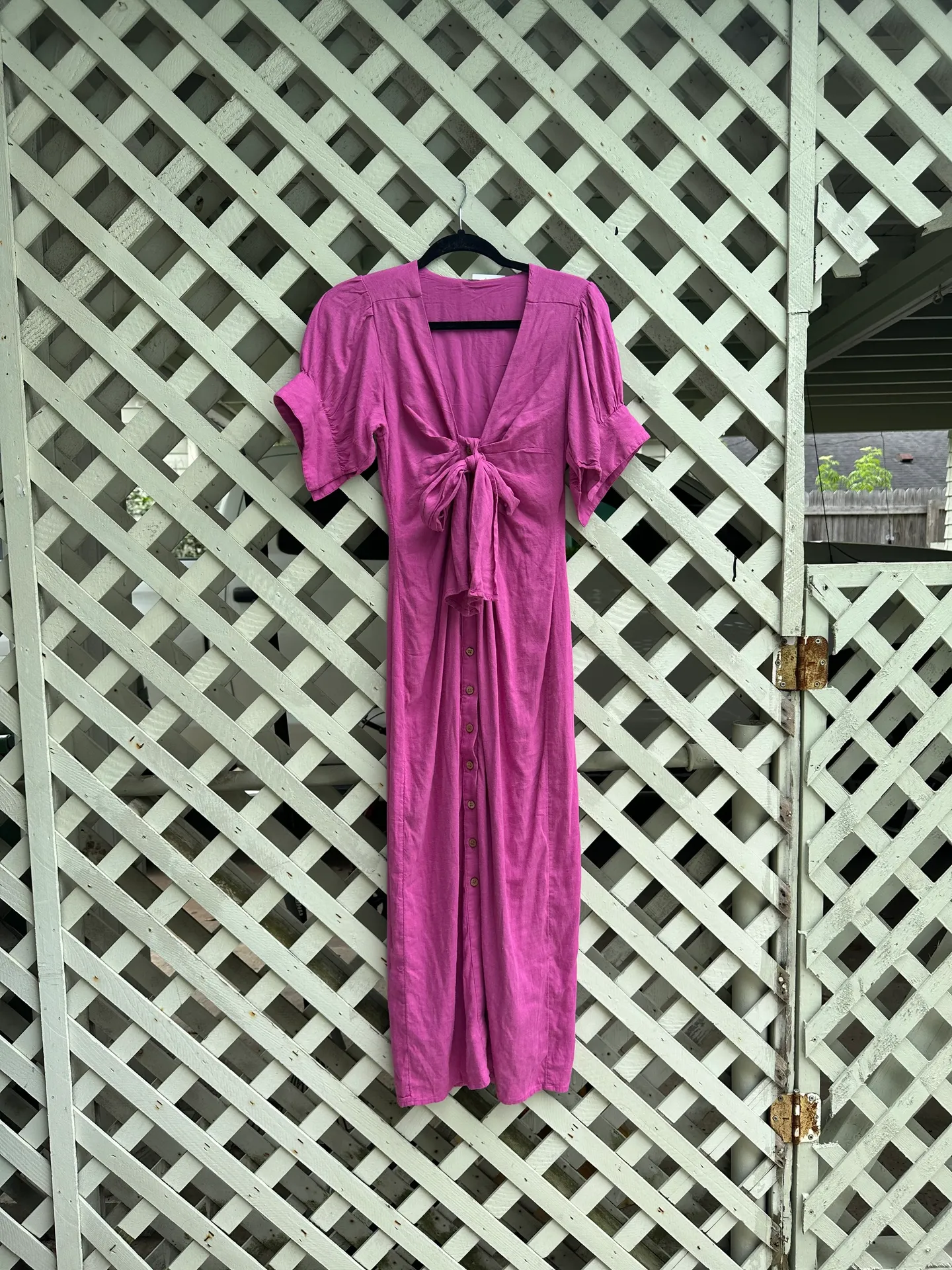 Vintage Summer Midi Dress - Image 3