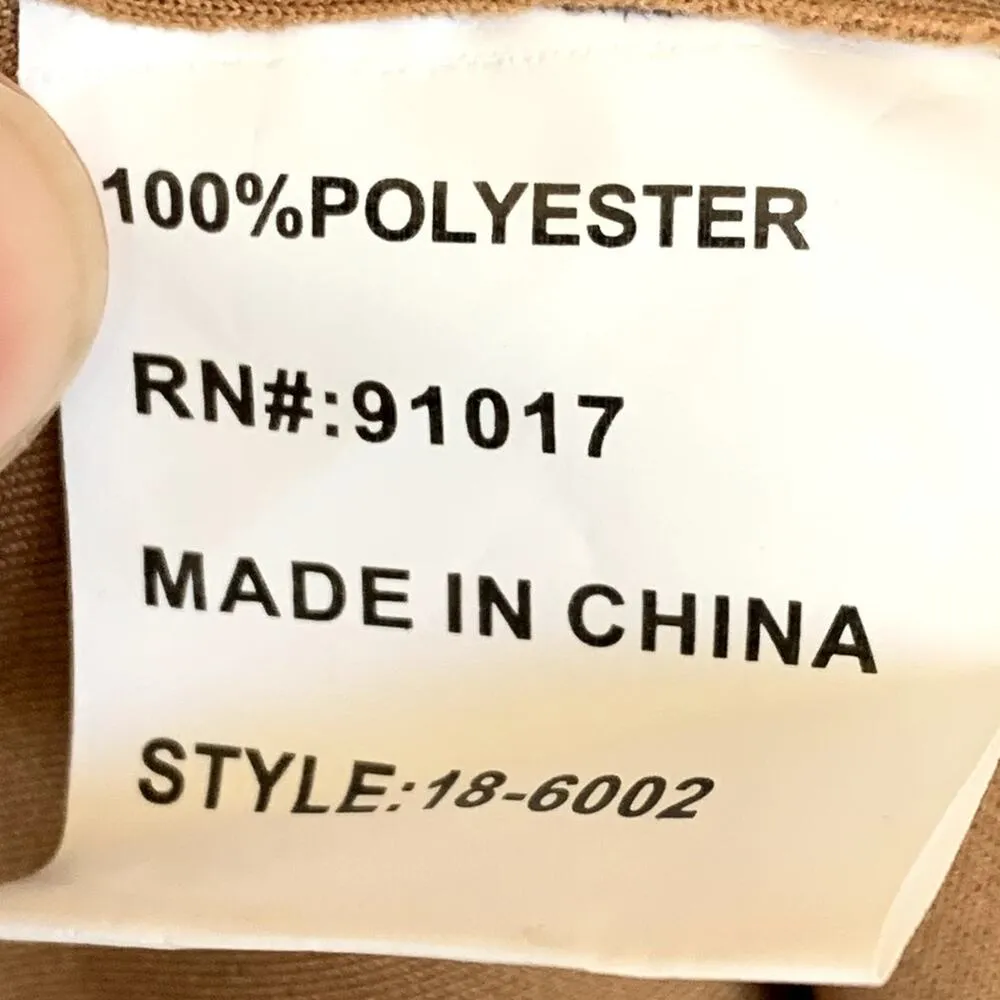 NEW Solitaire Leopard Open Front Drapey Oversized Tie Coat in Tan/Purple - Image 8