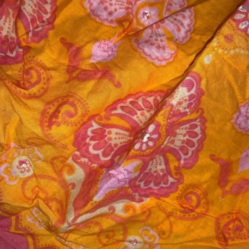 Vintage y2k embellished mini skirt Size M - Image 2