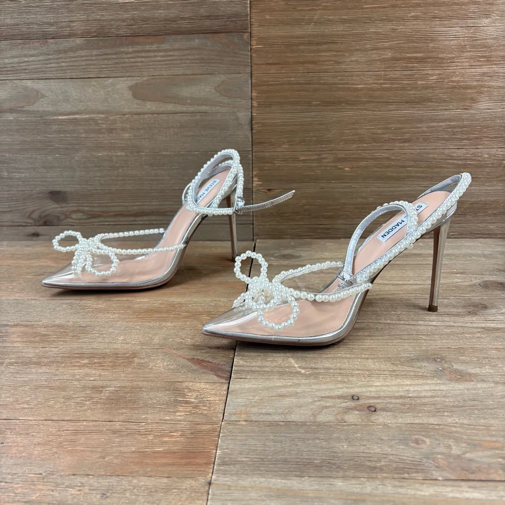 Steve Madden Viable Pearl Dress Heels - Image 4