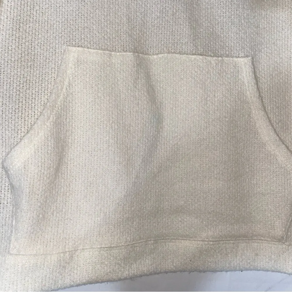 White Birch Animal Print Quarter Zip Pullover Women’s Medium - Image 3