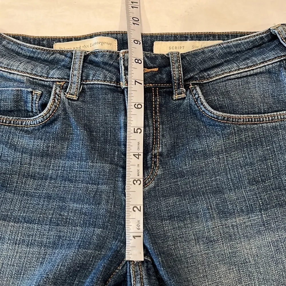 Pilcro And The Letterpress Script Shorts Mid Rise Size 25 - Image 4