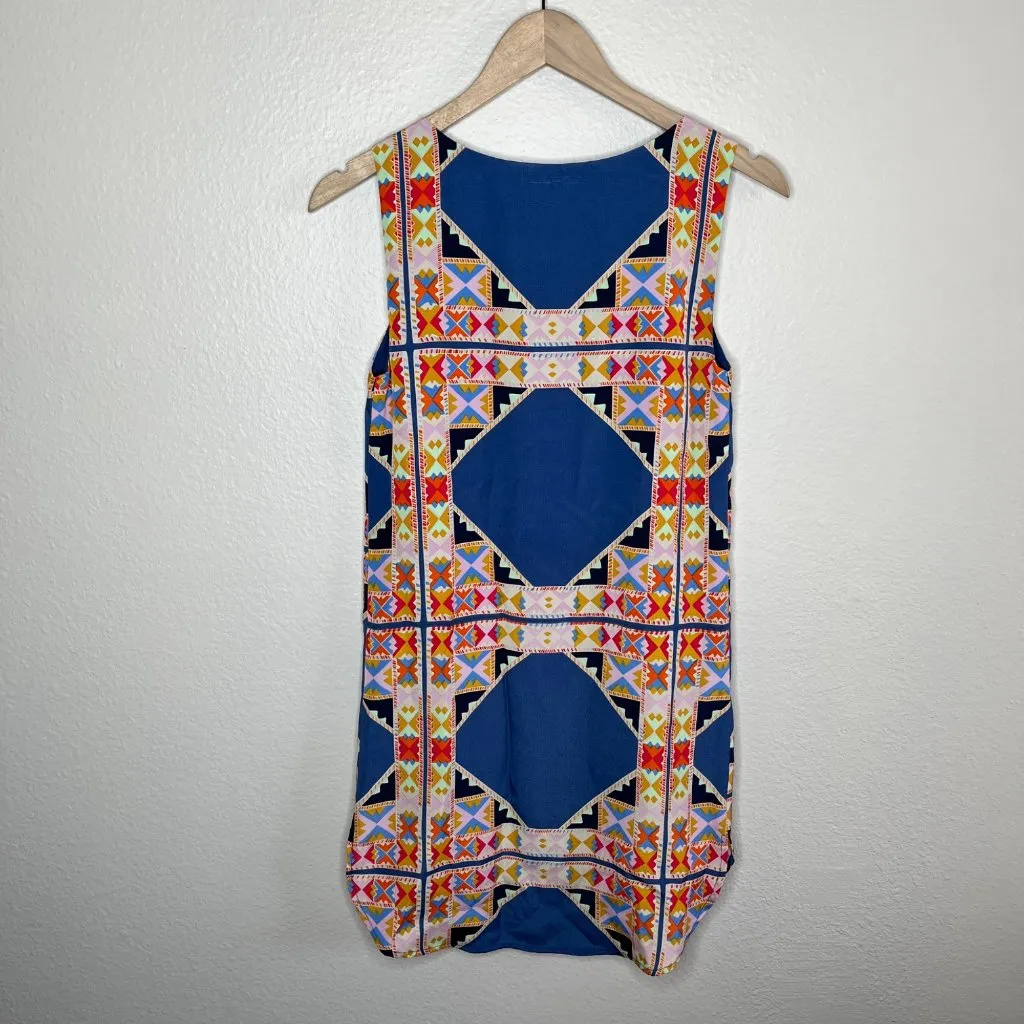 Mara Hoffman XS Multicolor Geometric Printed Sleeveless Tank Dress - Image 9
