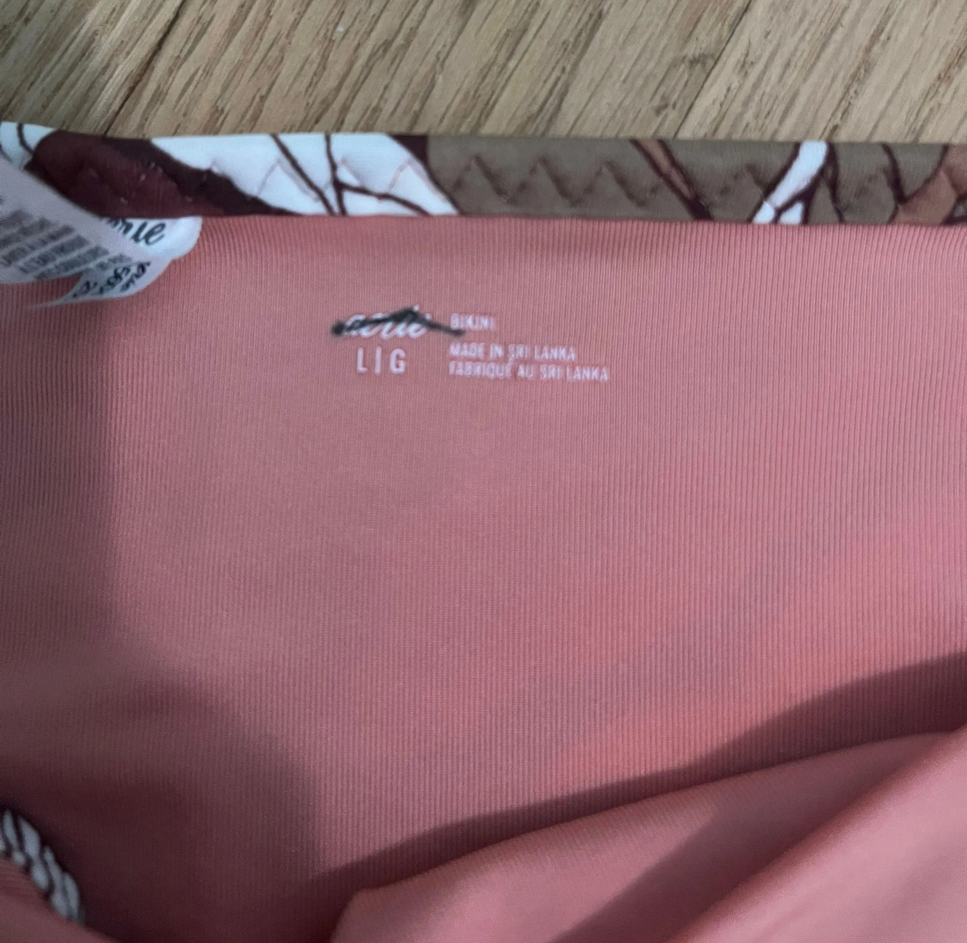 brown floral bikini bottoms  - Image 2