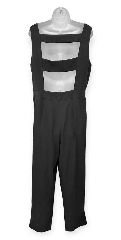 Vince Camuto | NWT | Size 14 | Sleeveless U-Neck Button-Up Cutout Back Jumpsuit - Image 7