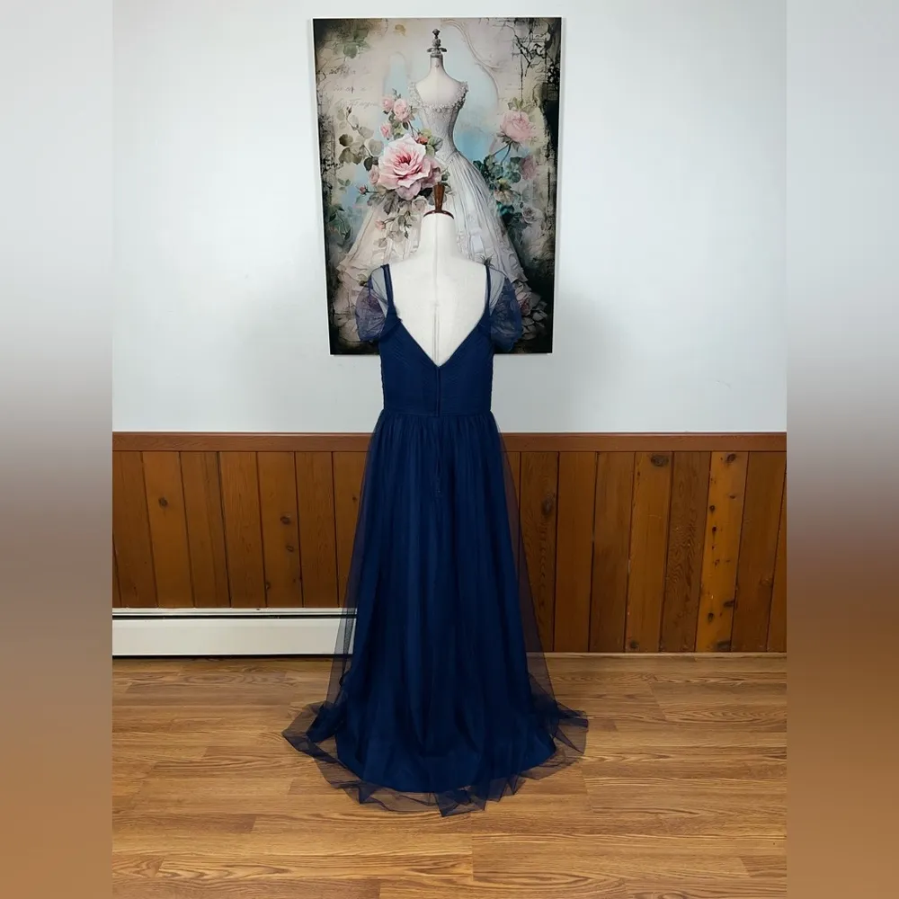 Elegant New Alfred Angelo Navy Blue Mother of the Bride/Bridesmaid Gown! - Image 4