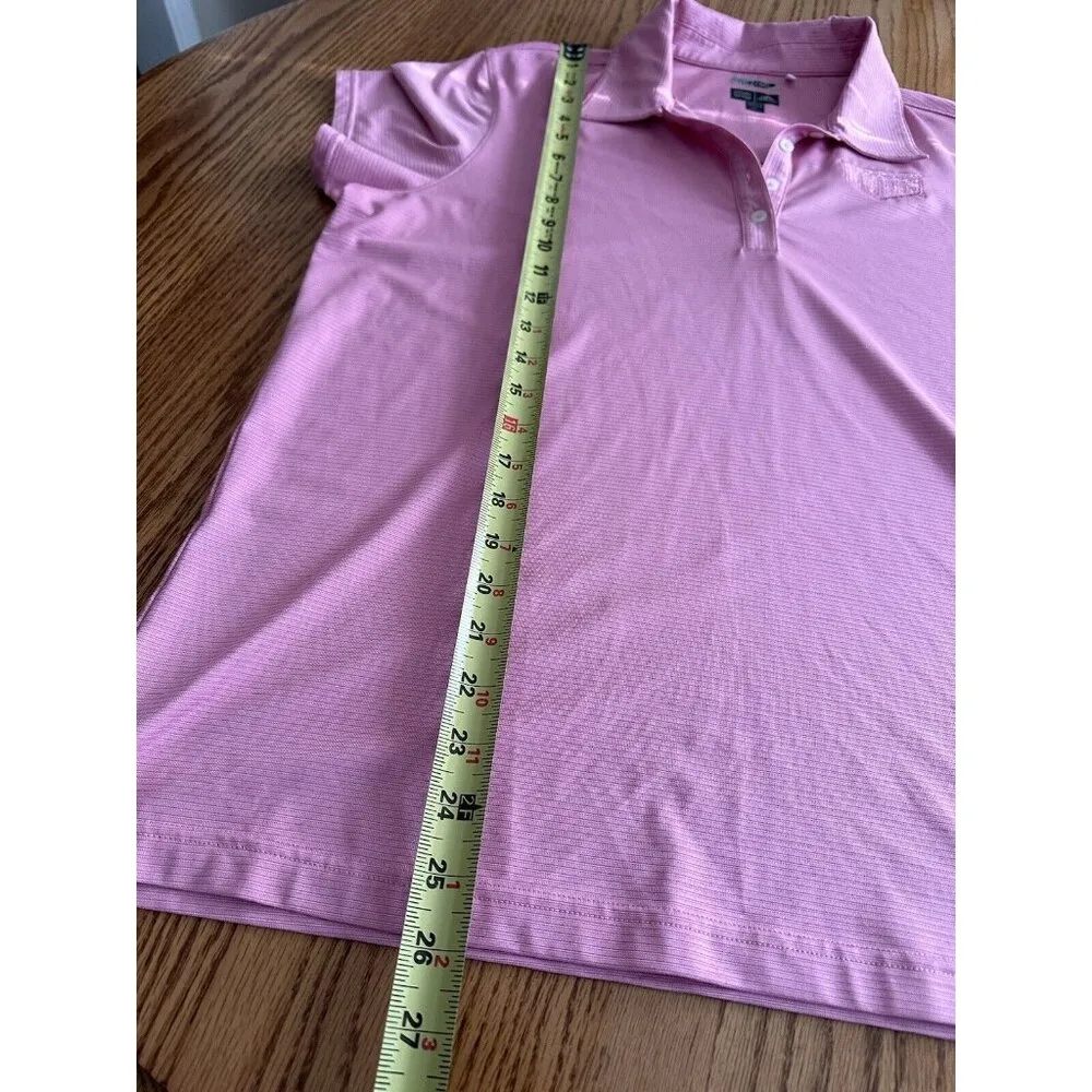 Adidas Pink  Climacool Kansas City Wizards Polo Shirt Women’s Size XL Activewear - Image 7