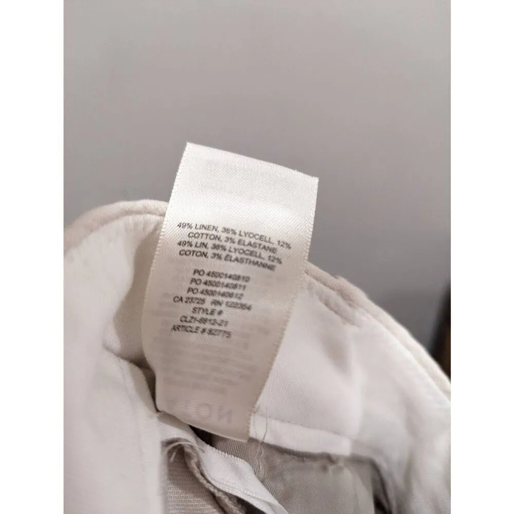 Aritzia babaton sadiki linen blend pants size 12 - Image 6