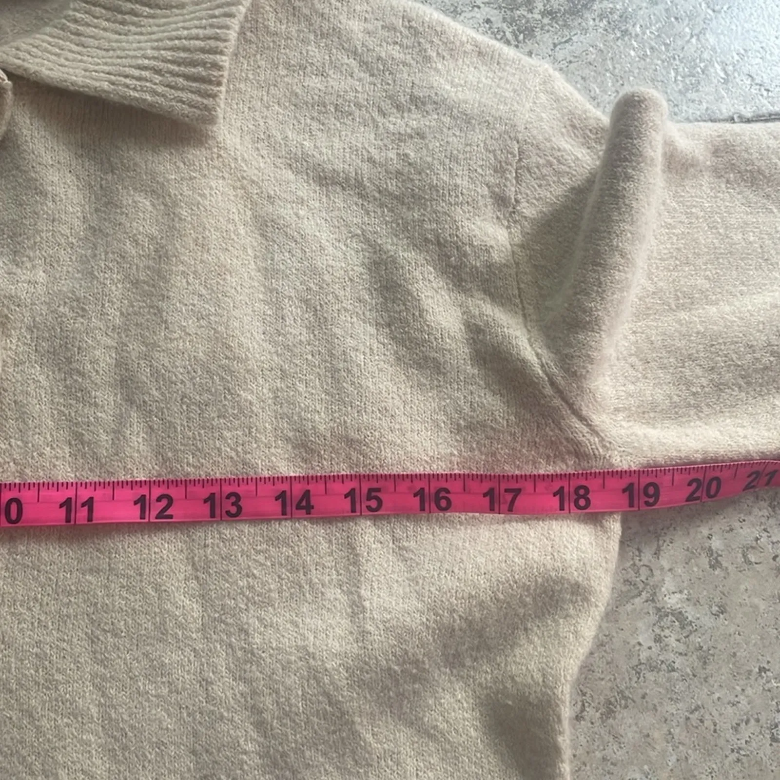 Vince Fitted Polo Wool Cashmere Cardigan - Image 13