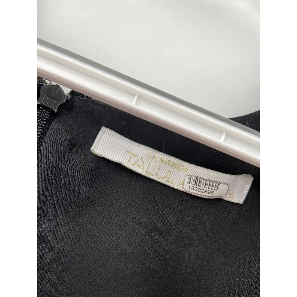 La Maison Talulah Sweet Talk Mini Dress Dark Floral Purple Size S - Image 3