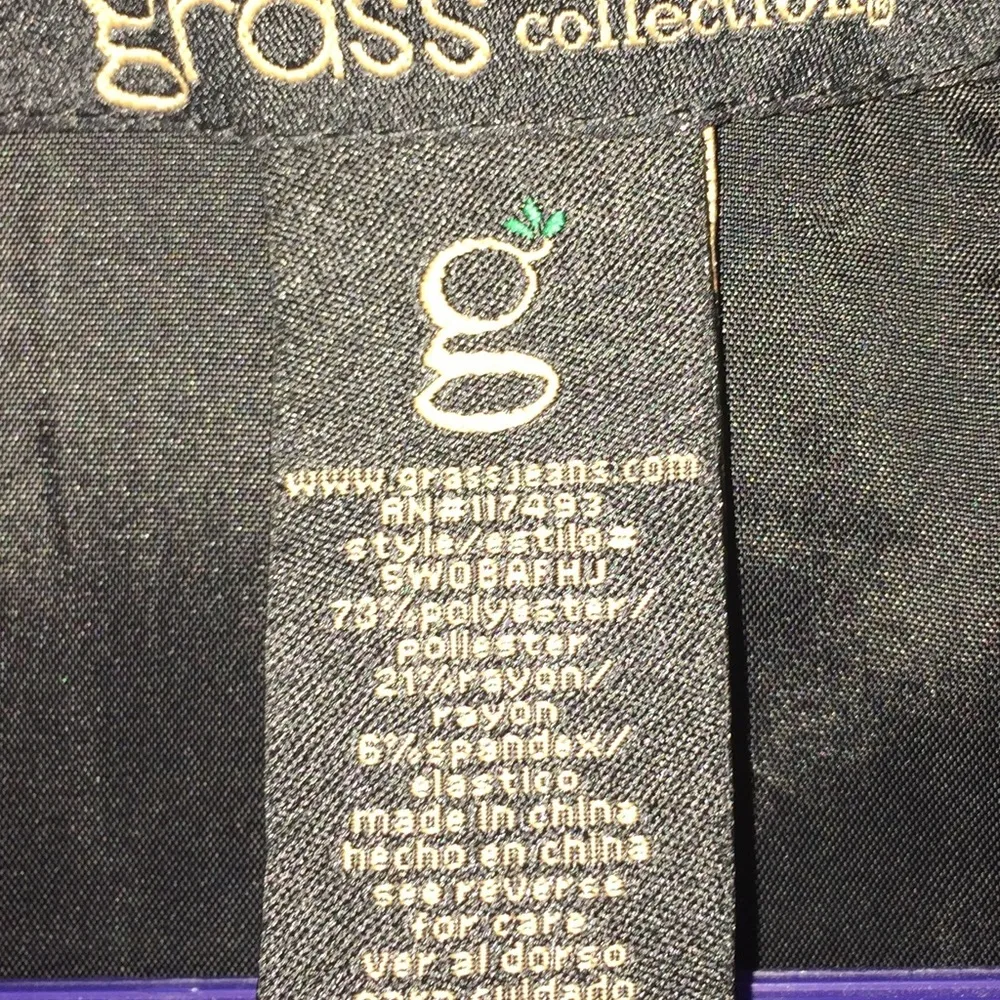 Grass Collection Black pinstripe blazer, - Image 3