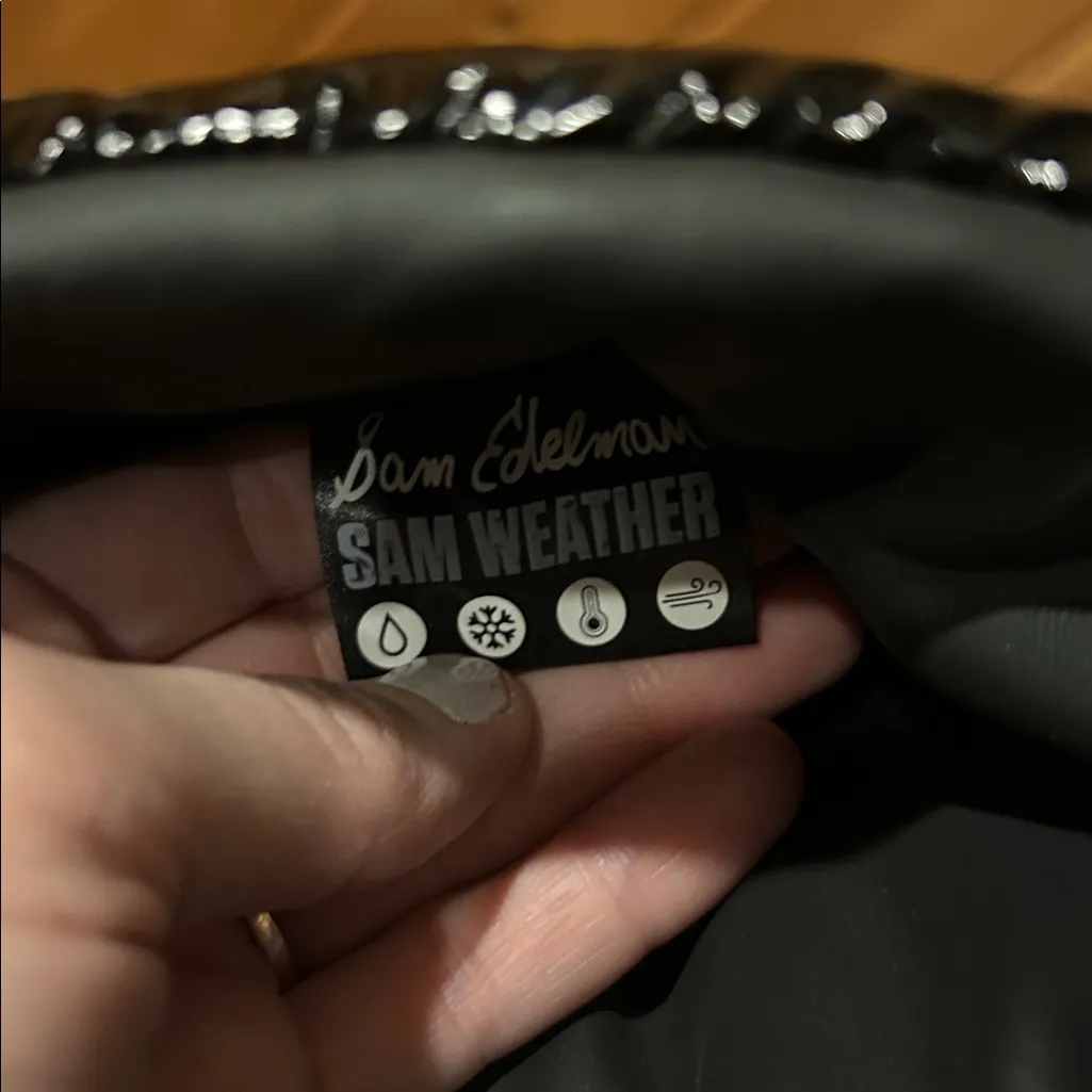 Sam Edelman Camora Waterproof Puffer Tall Black Boots - Image 10