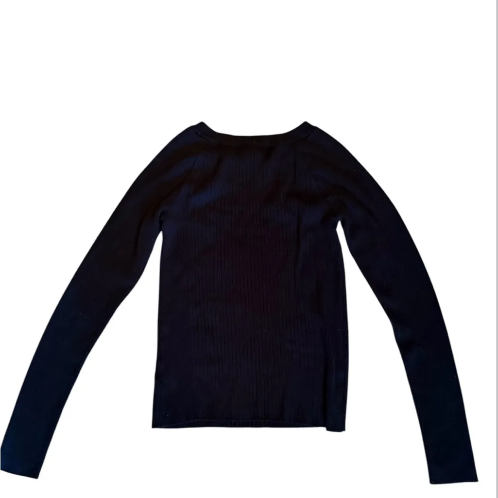 Express NWOT Black Button - Image 2