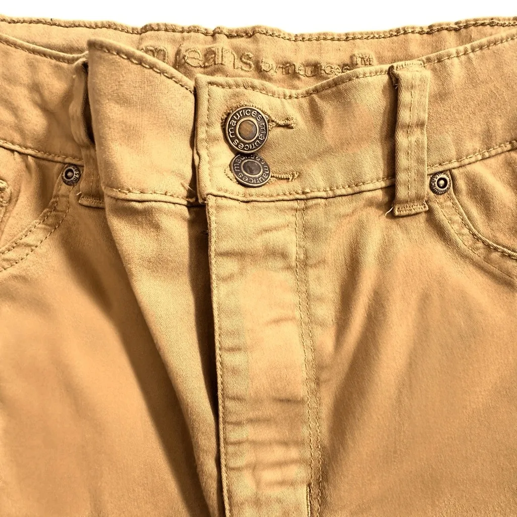 M Jeans by Maurices Sweet Butterscotch High Rise Super Skinny Jean Size L - Image 5