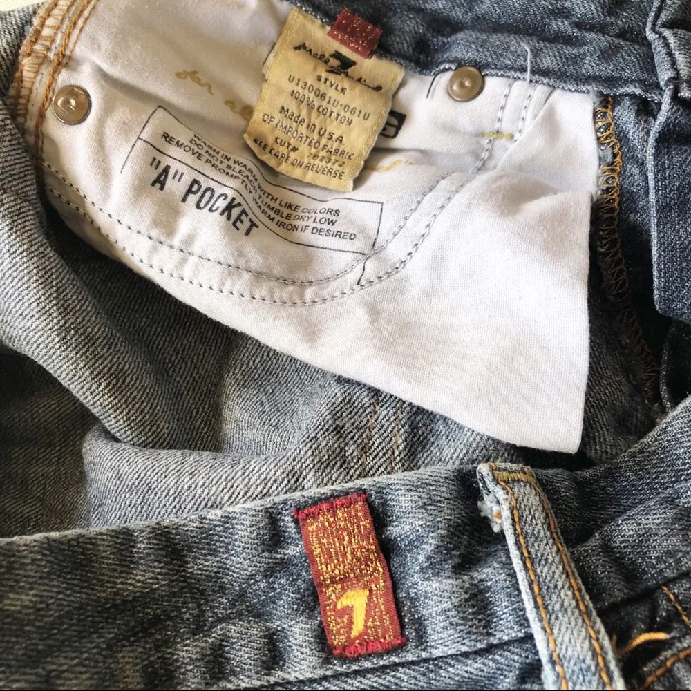 7 For All Mankind A Pocket Denim Jeans - Image 7
