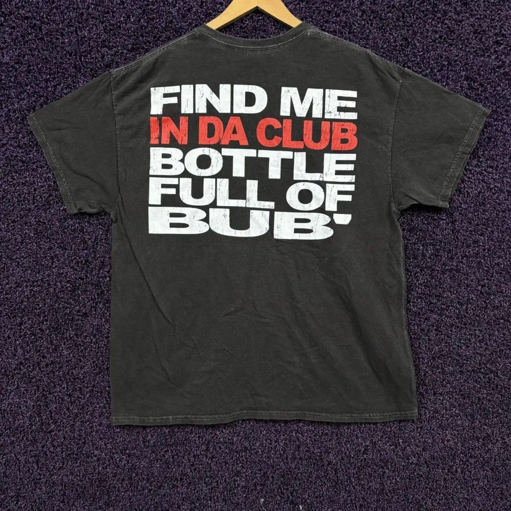 Get Rich Or Die Tryin 50 Cent Hip Hop Album Cover T-Shirt L  - Image 3