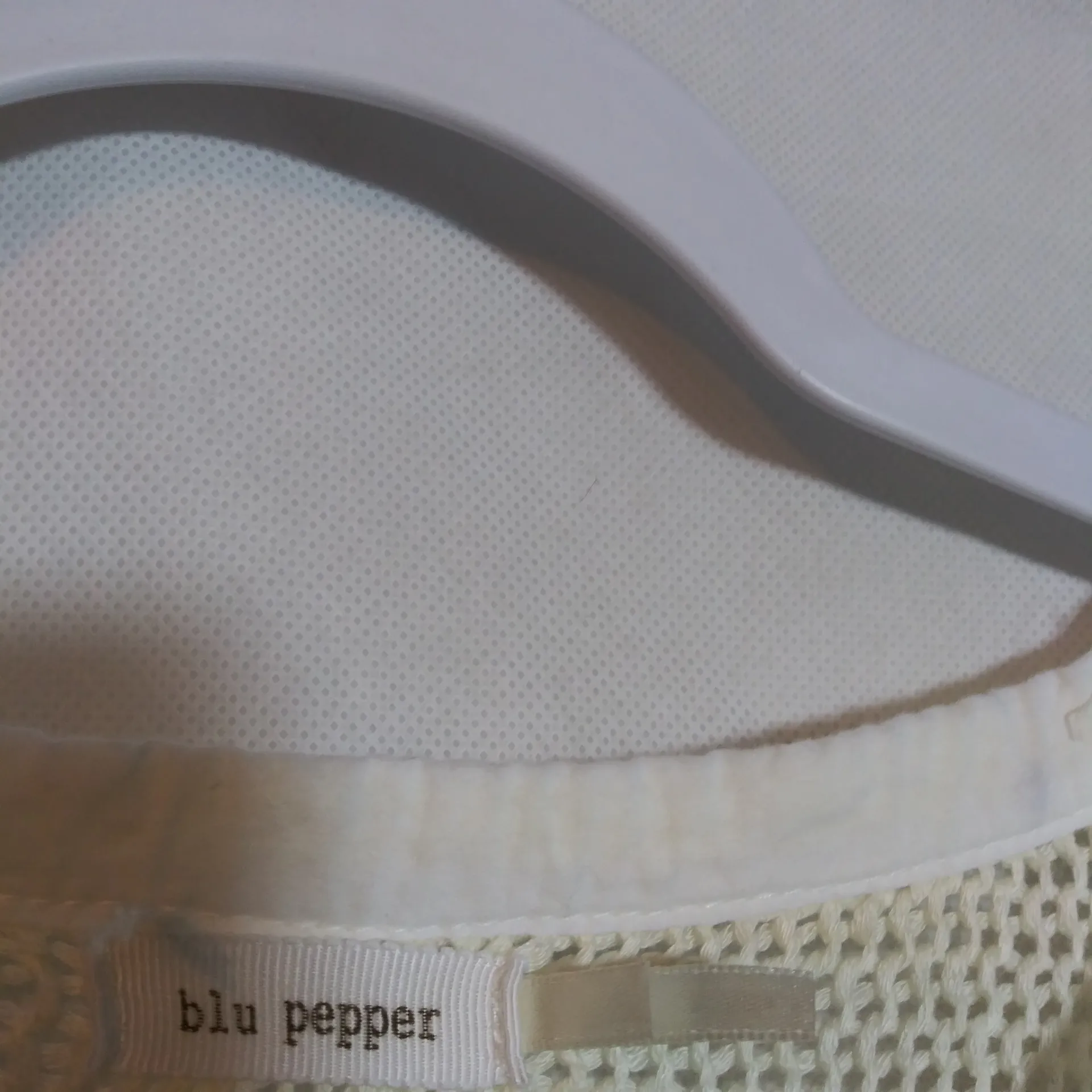 Blu Pepper Cream Knit High Low Women's Sweater Size L - Image 8