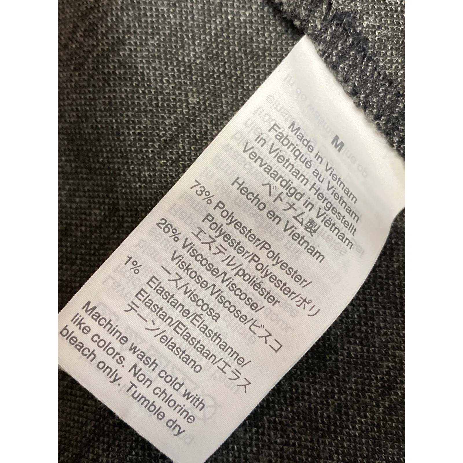 Madewell Women's Gray Plaid Knit Oversized Long Sleeve Cardigan Coat Sweater M - Image 4