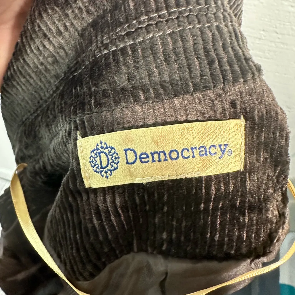 Democracy Brown Casual Women’s Long Sleeve Button Front Blazer Size Small NWT - Image 10