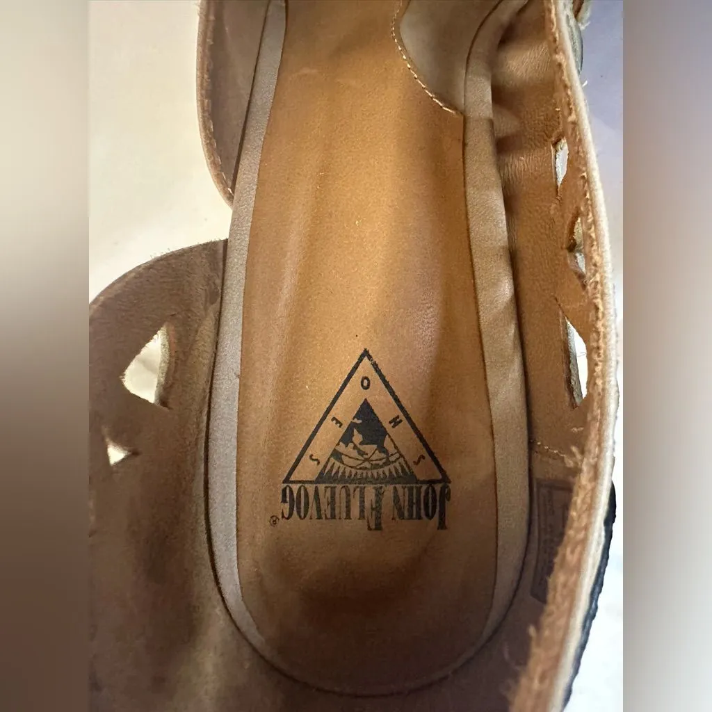 John Fluevog Embossed Leather heels - Size 8 1/2 - Image 3