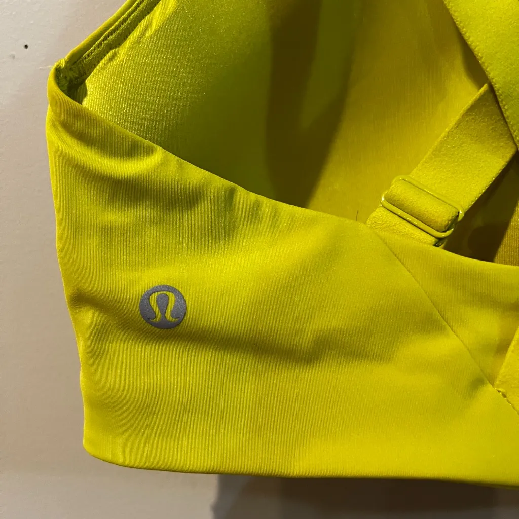 Lululemon Energy Bra High Support Wasabi Green - Image 5