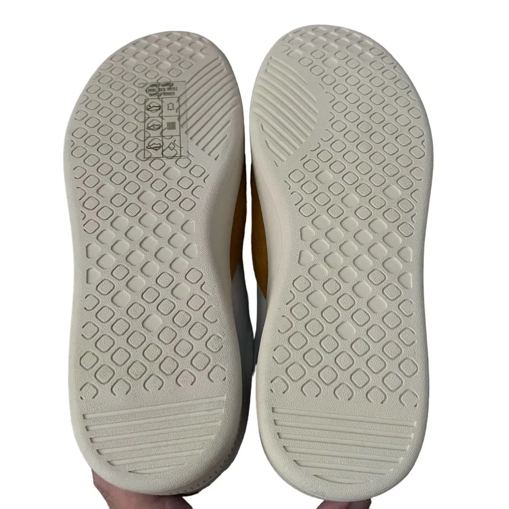 Everlane The ReLeather® Court Sneaker White/Mustard Women’s 11 Men’s 9 - Image 5