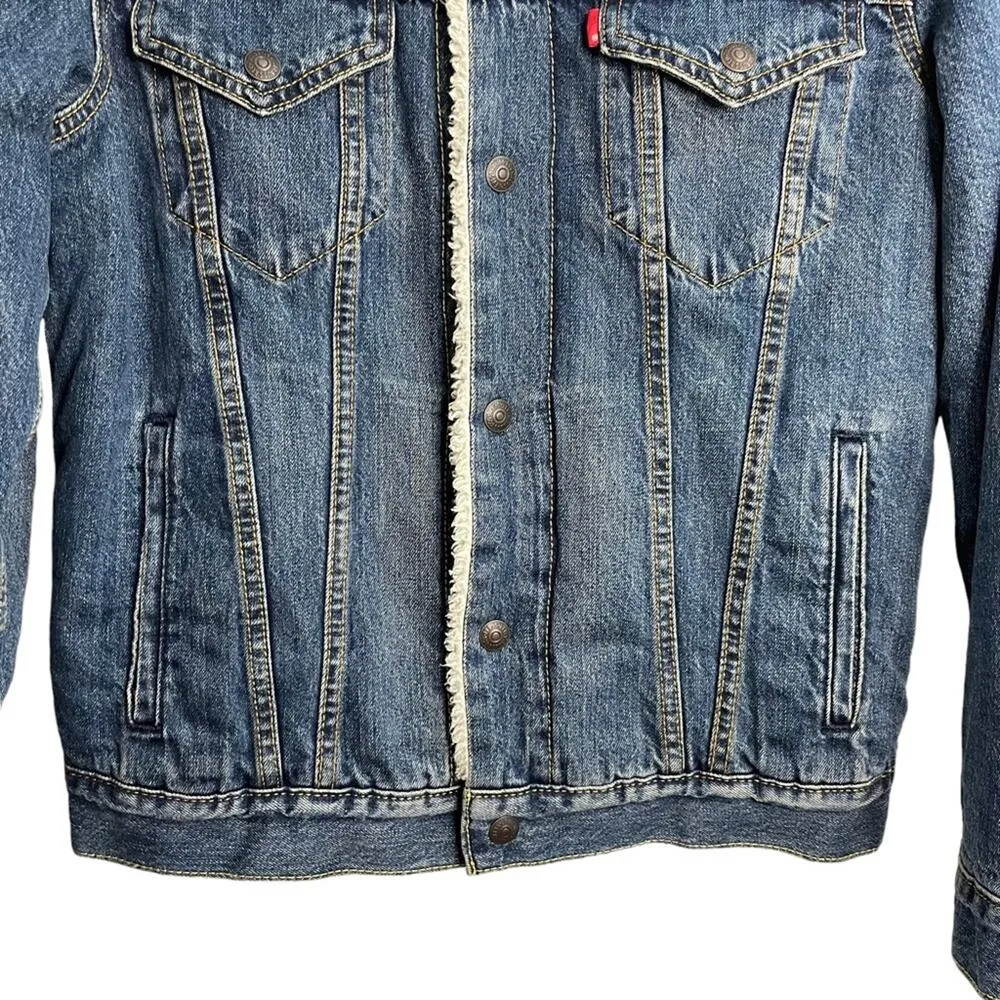 Levi’s Original Sherpa Trucker Jacket - Image 6