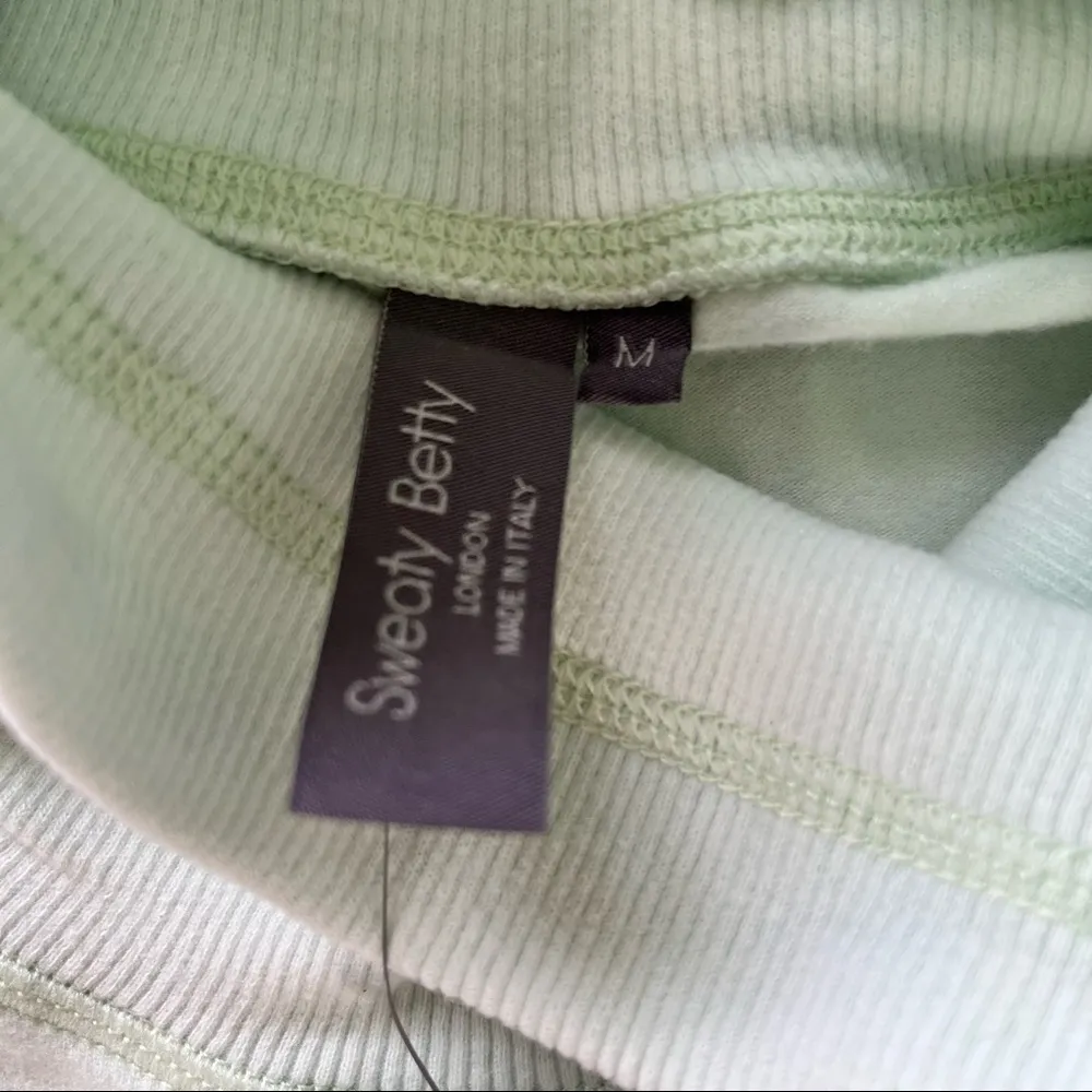 Harmonise Luxe Fleece Sweatshirt in Glacier Green Medium - Image 11