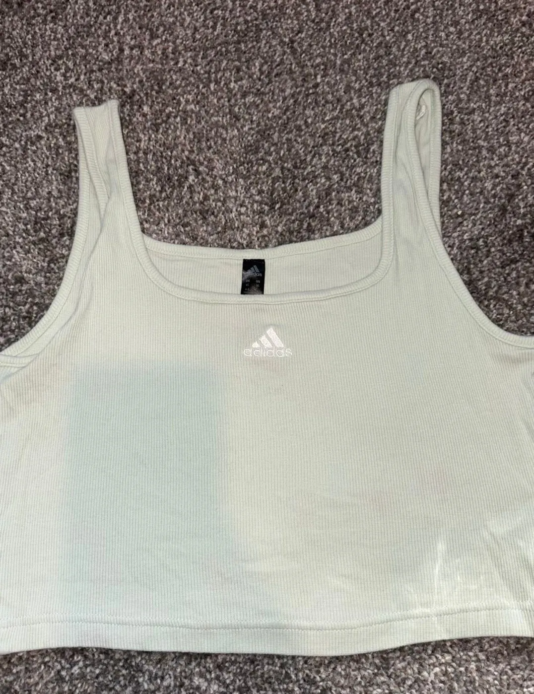 Light green adidas tank top - Image 2