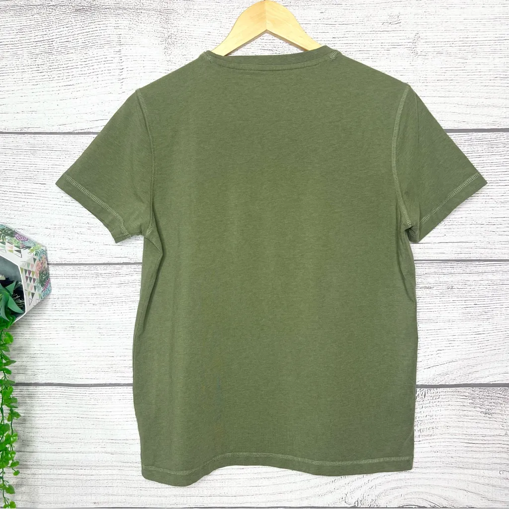 Jeep Spirit Army Green American Eagle T-Shirt Women’s Size Large - Image 4