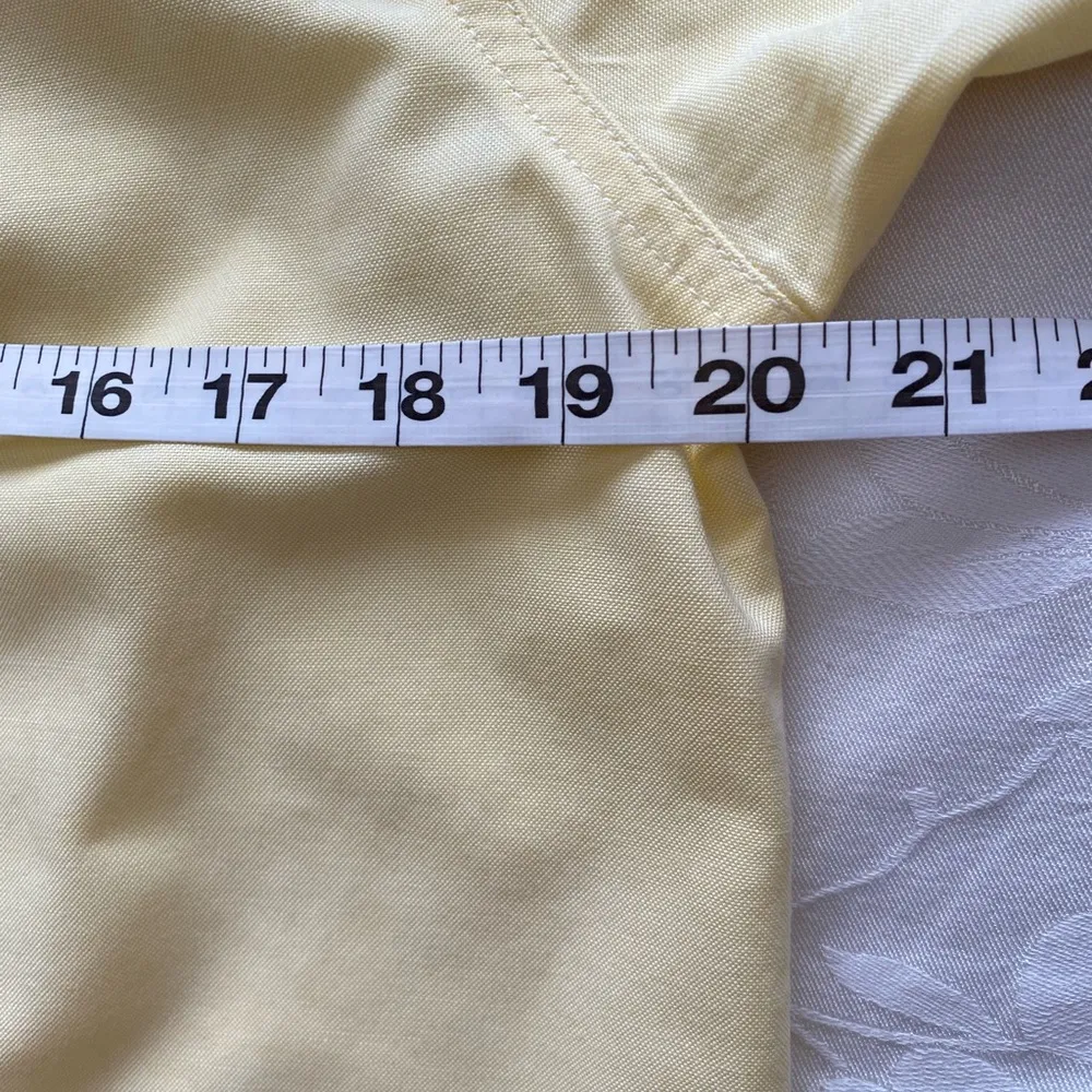 Appleseed’s Long Sleeve button up Yellow Shirt PS - Image 2