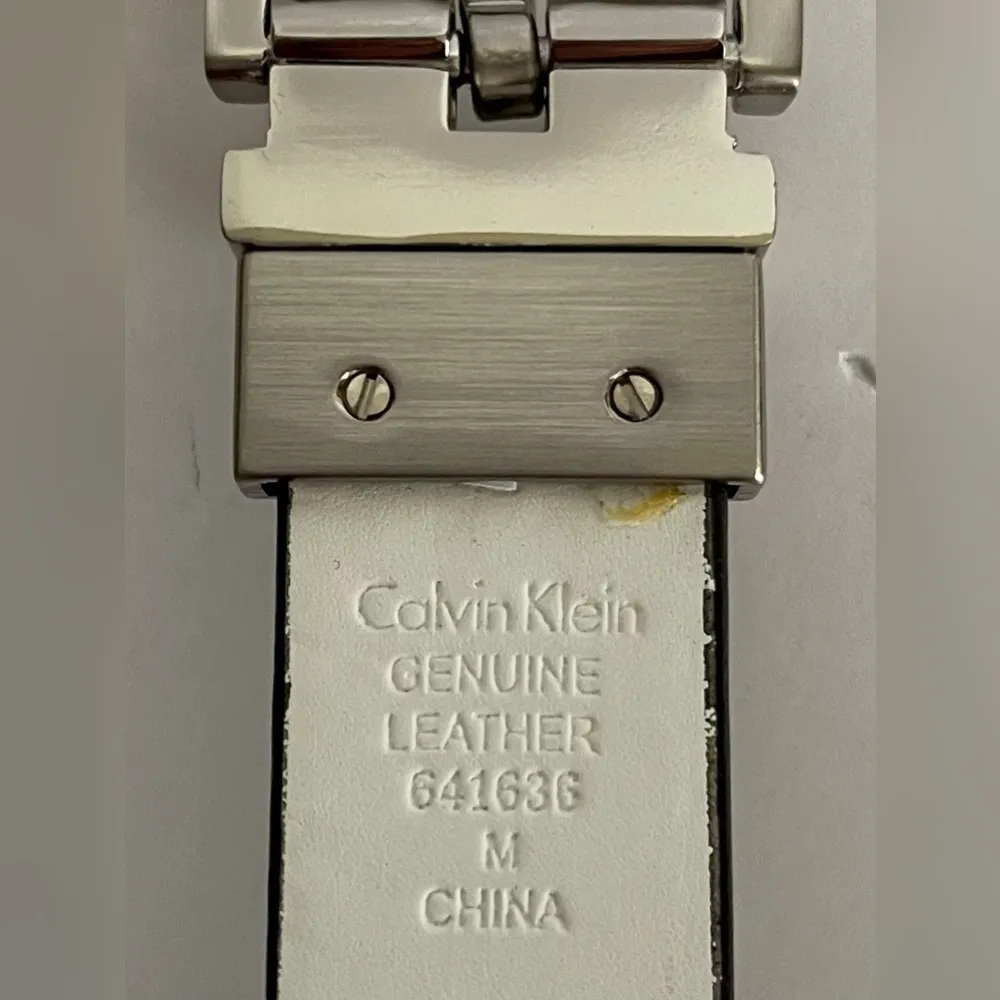 NEW CALVIN KLEIN Black Leather Belt. - Image 3