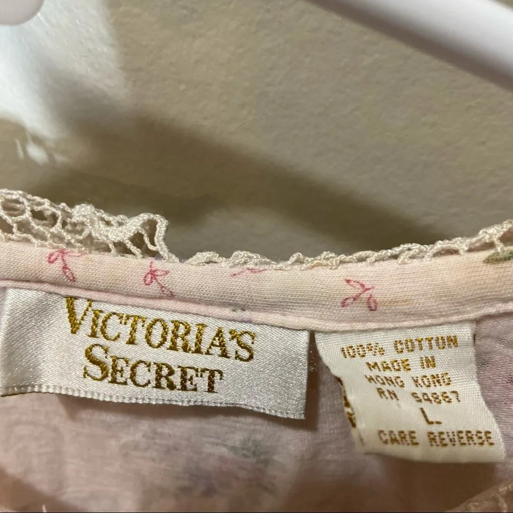 Victoria’s Secret gold label vintage sleep shirt Large - Image 3