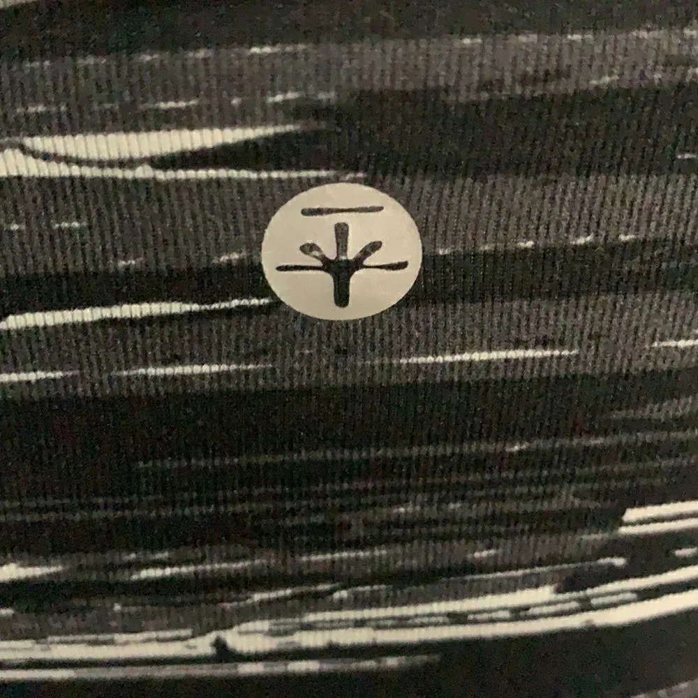 Soybu Black White Racerback Athletic Tank Top - S - Image 3