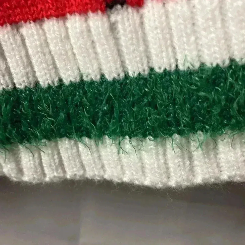 HOLIDAY TIME WO SIZE LARGE 12/14 CHRISTMAS SWEATER MISSING TASSELS - Image 8