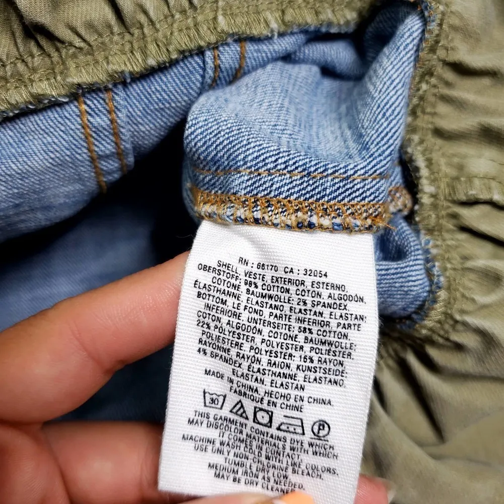 Anthropologie Pilcro Flounce Denim Jacket - Image 10