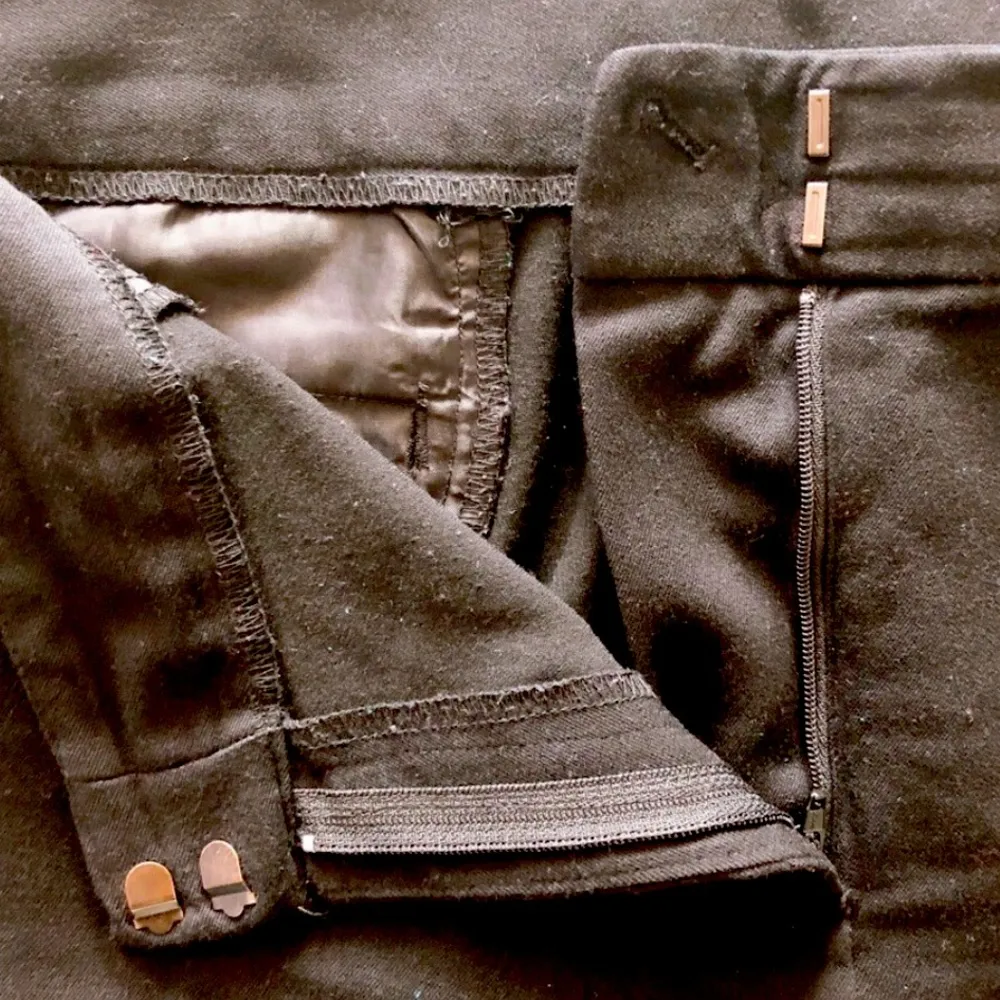 Anne Klein Straight Leg Career Pants Black Size 14 MSRP $89.00 - Image 5