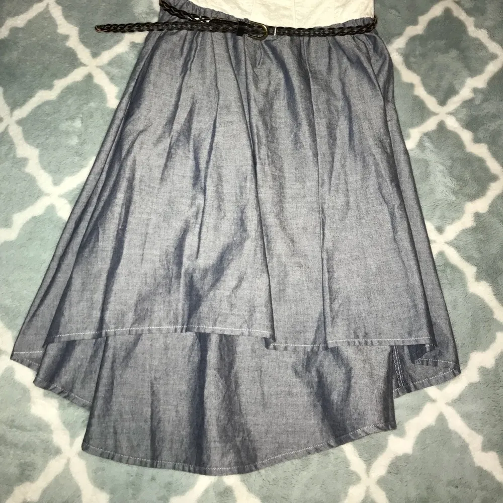 Casual High low dress❗️runs small see measurements Blue Size undefined - Image 3