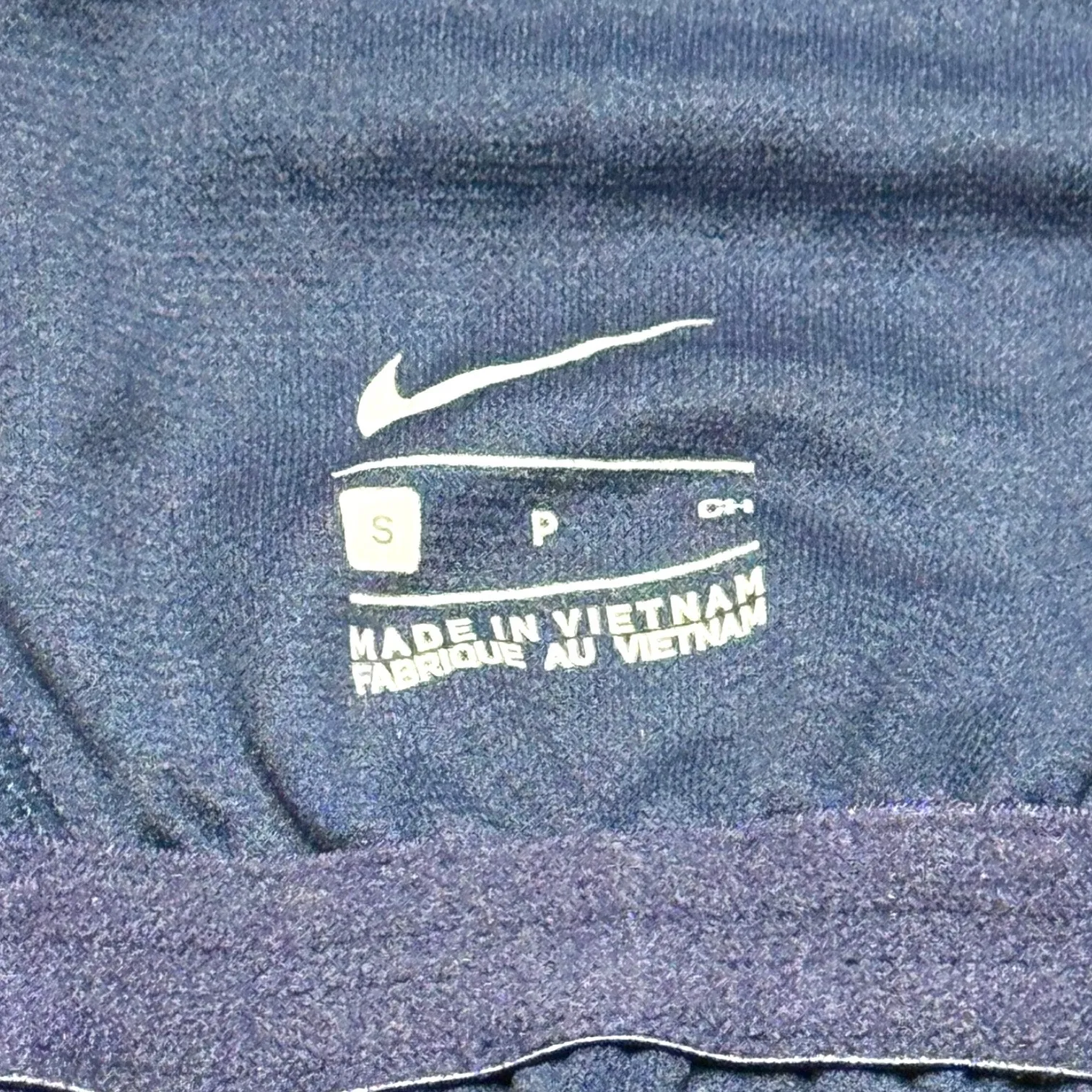 Nike One Piece Swimsuit Blue White Small - Image 5