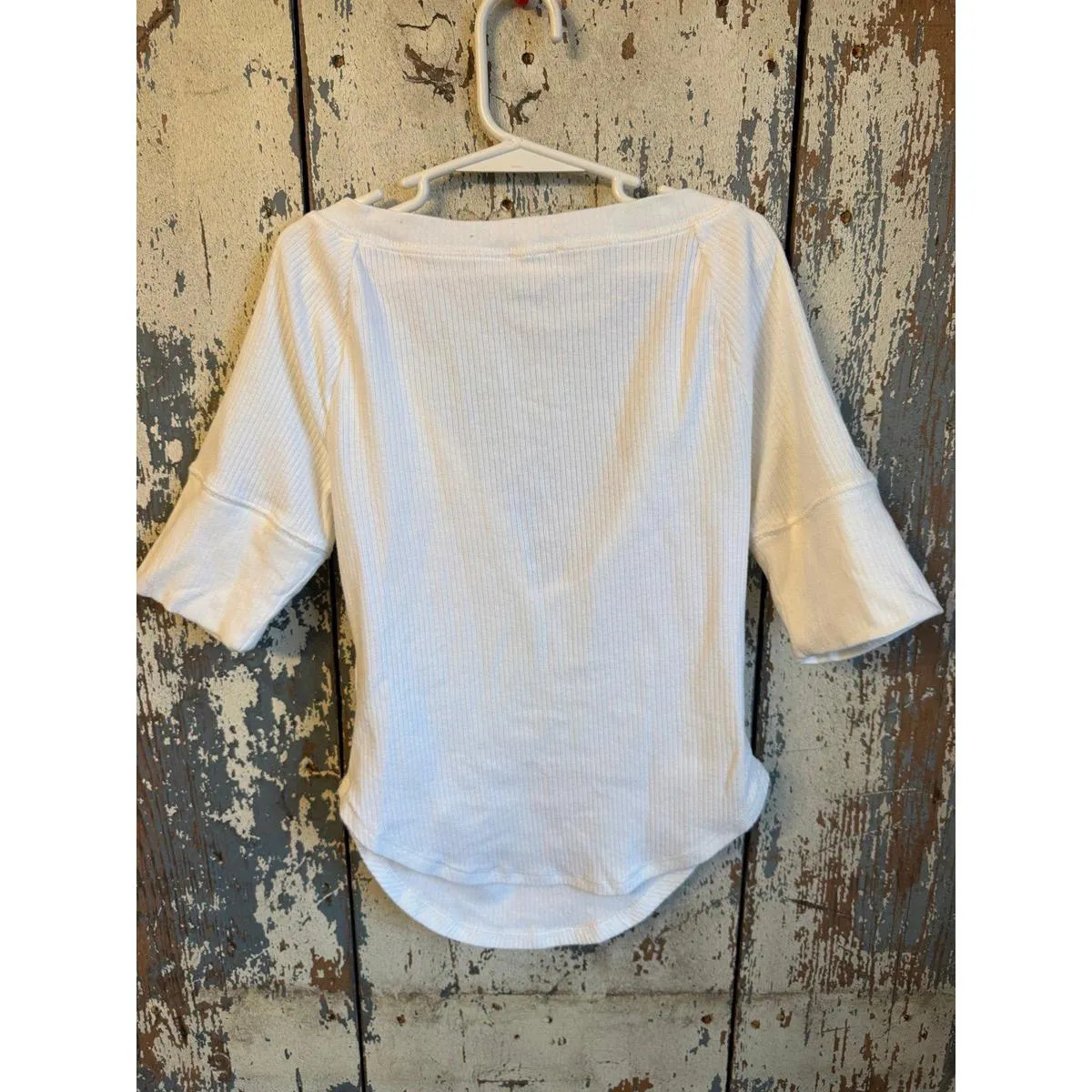 Intimately Free People Baby Tee, White/cream, size XS - Image 5