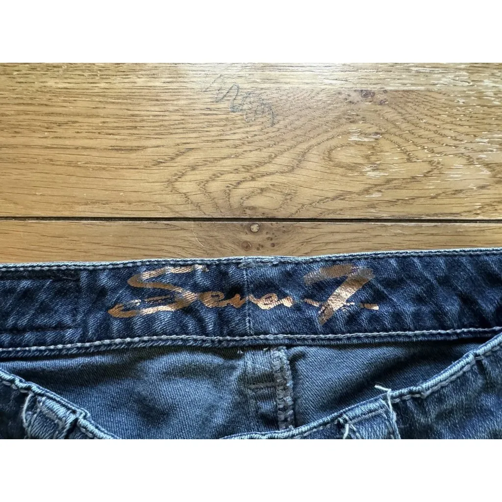 Seven7 Jeans Women Size 10 Cotton Spandex‎ Blend Preppy City Classic Casual - Image 3
