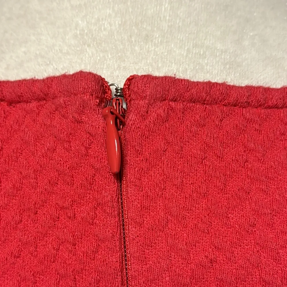 Pins & Needles Urban Outfitters Square Neck Fit & Flare Dress Orange Size L - Image 8